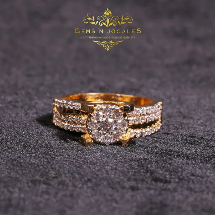 RN-087 Majestic Mirage Silver 925 Ring Buy in Pakistan