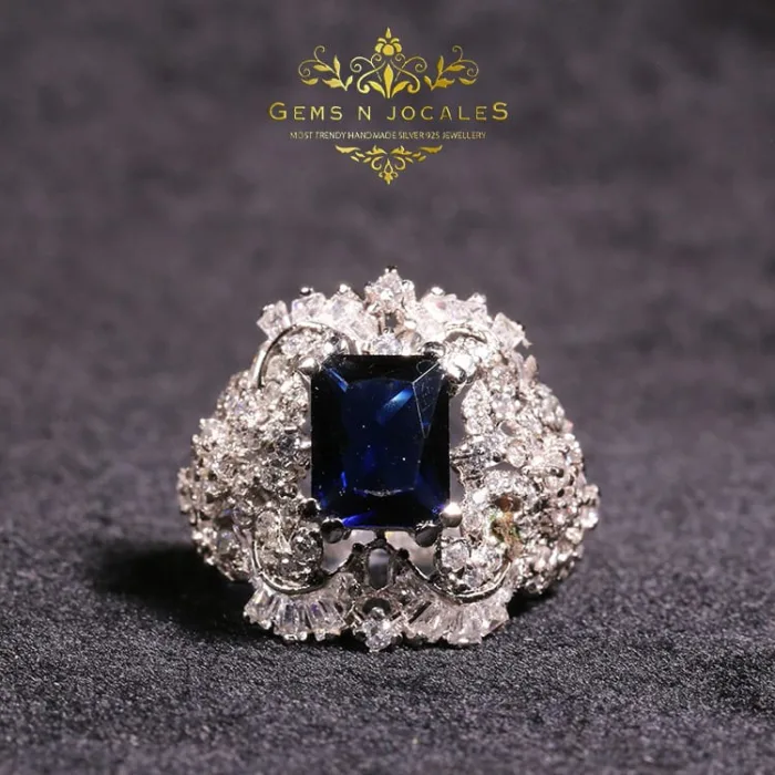 RN-091 Luxe Luminosity Silver 925 Ring Buy in Pakistan