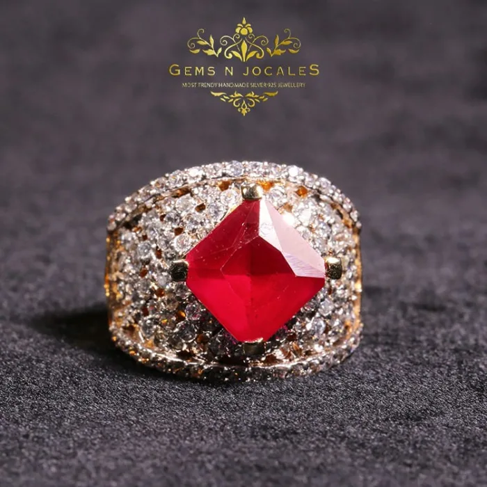 RN-095 Magnificent Monarchy Silver 925 Ring Buy in Pakistan