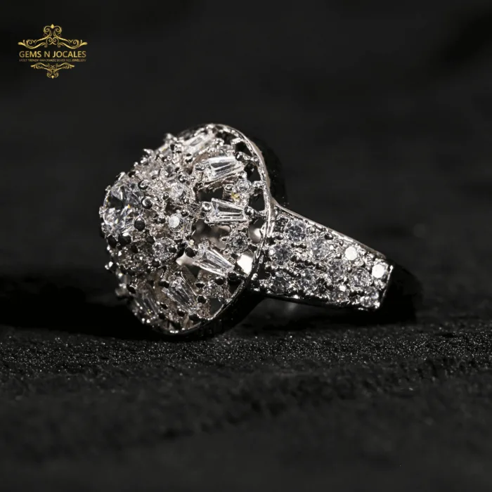 Sophisticated Bloom Silver 925 Ring RN-130 Buy in Pakistan