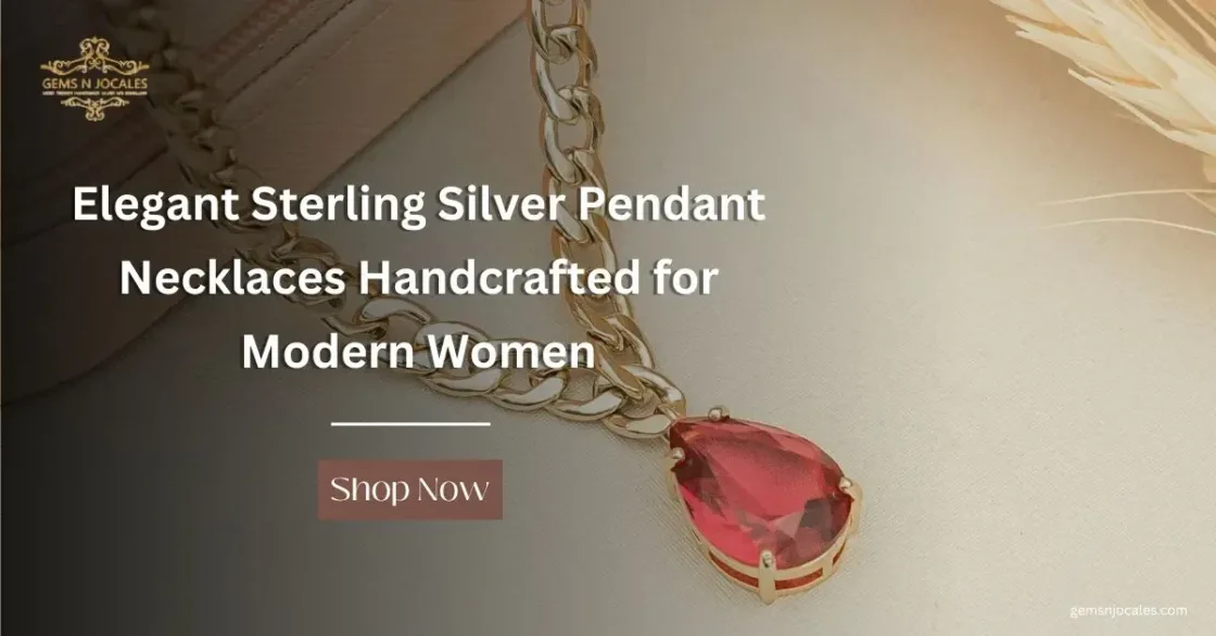 Elegant Sterling Silver Pendant Necklaces Handcrafted for Modern Women