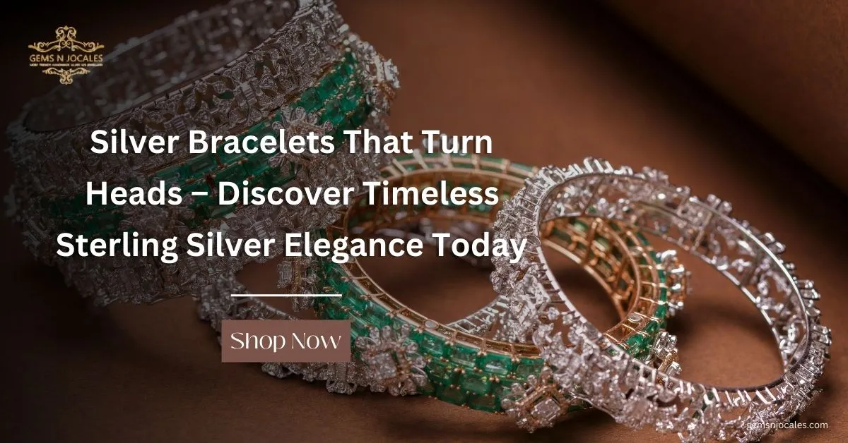 Silver Bracelets That Turn Heads – Discover Timeless Sterling Silver Elegance Today